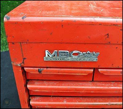 metal box and cabinet corp chicago|Vintage MBC Tool Box with Tools. .